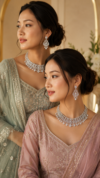 American Diamond Necklaces