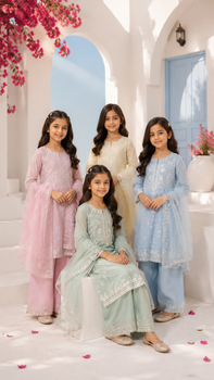 Girls Kurtha Set