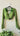 Full Sleeve Green Sequence Boutique Blouse - House of Nepal