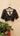 Half Sleeve Black Boutique Blouse - House of Nepal