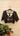 Half Sleeve Black Boutique Blouse - House of Nepal