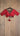 Half Sleeve Designer Blouse Red Sweetheart - House of Nepal