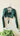 Full Sleeve Green Boutique Blouse - House of Nepal