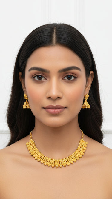Gold Imitation Necklace - House of Nepal