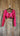 Full Sleeve Threadwork Pink Boutique Blouse - House of Nepal