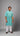 Cotton Mens Kurti Sea Green - House of Nepal
