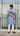 Cotton Mens Kurta Blue - House of Nepal