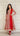 Red Thread Embroidered Boutique Anarkali