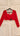 Georgette Full Sleeve Red Boutique Blouse