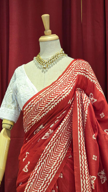 Silk Digital Print Saree