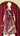 Girls Purple Multicolor Thread and Sequin Embroidered Lehenga