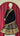 Girls Black Velvet Ethnic Lehenga with Handwork