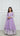 Girls Lavender Lehenga with Boutique Blouse and Shawl