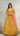 Mustard Sequin work Mandala pattern Lehenga with Blouse and Dupatta
