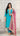 Aqua Women Kurta Set with Chunri Design Shawl