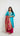 Multi Color Embroidered Kurta with Pajama and Shawl