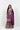 Purple Zariwork and Shimmer Sharara Set