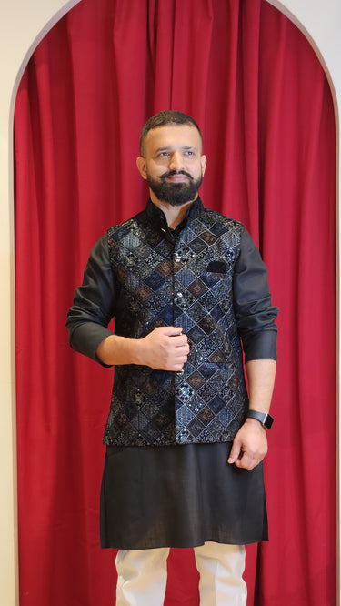 Velvet Nehru Jacket