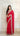 Red and Silver Bridal Saree Set