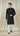 Mens Rayon Kurta In Black