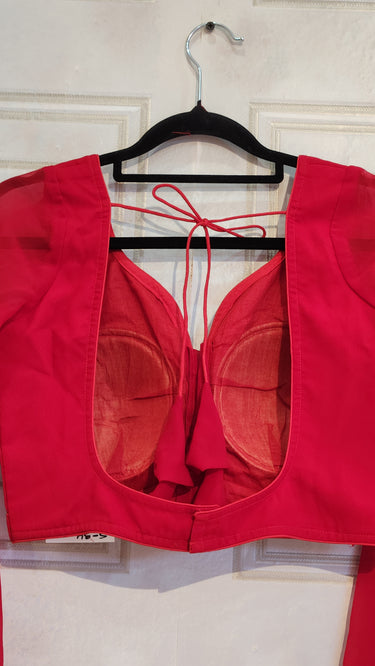 Plain Georgette Tailored Blouse