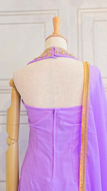 Halterneck Handwork Sharara
