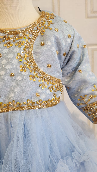 Handwork Pasni Frock for Baby Girl Aasmaani