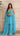 Sky Blue Halterneck Handwork Sharara