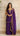 Purple Halterneck Handwork Sharara