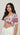 Multicolor Paisley Cream Blouse in White Base