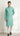 Mens Cotton Kurta in Aqua Green
