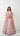 Multicolor Lilac Floral Handwork Lehenga with Contrast Shawl