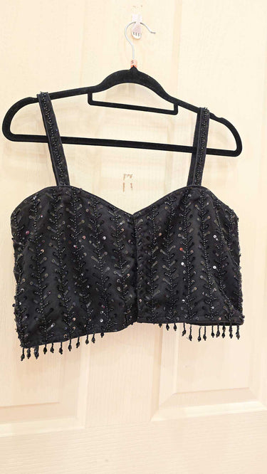 Black Handwork Cocktail Mermaid Lehenga