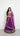 Purple Tikki Net Lehenga with Multicolor Corset
