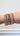 Multi Color Metal Bangles with Thread Weaving