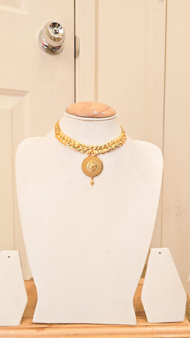 Gold Imitation Mini Haar Trayi