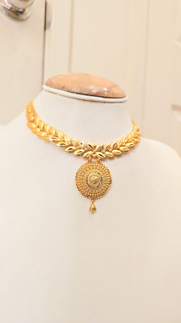 Gold Imitation Mini Haar Trayi