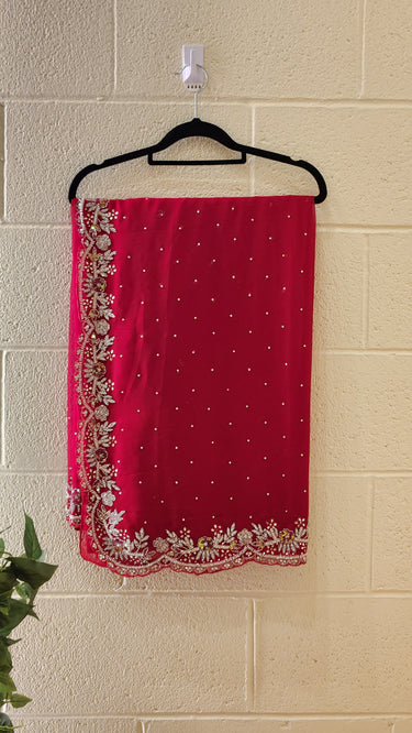Handwork Border Saree - House of Nepal