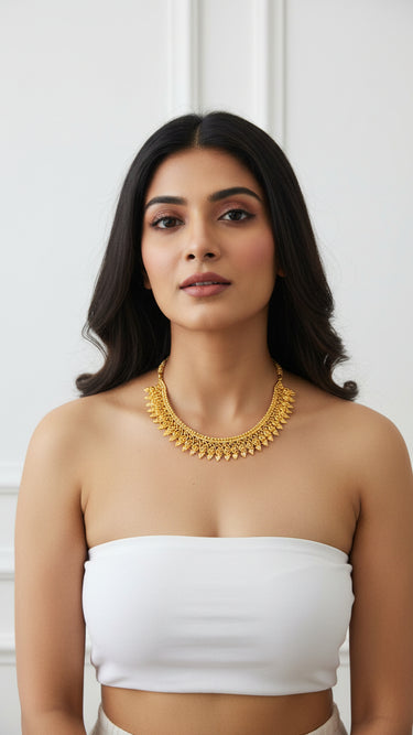 Gold Imitation Necklace - House of Nepal