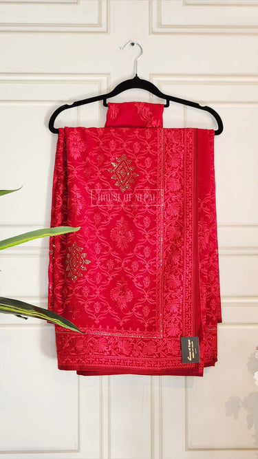 Floral Saree - House of Nepal