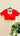Half Sleeve Red Boutique Blouse Scarlet - House of Nepal