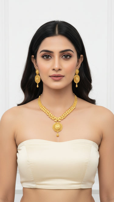 Gold Imitation Necklace - House of Nepal