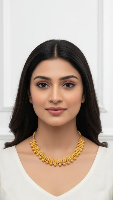Gold Imitation Necklace - House of Nepal