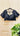 Half Sleeve Black Boutique Blouse Shadow - House of Nepal
