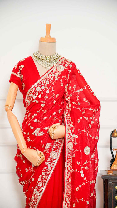 Fendi Sequin Jaal Saree