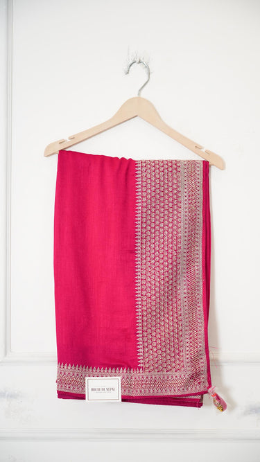 Vichitra Silk Zari with Pallu Border