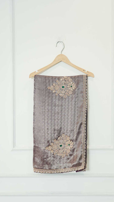 Kanjivaram Silk Handwork Saree Srina