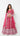 Rani Lehenga with White Thread and Sequin Embroidery