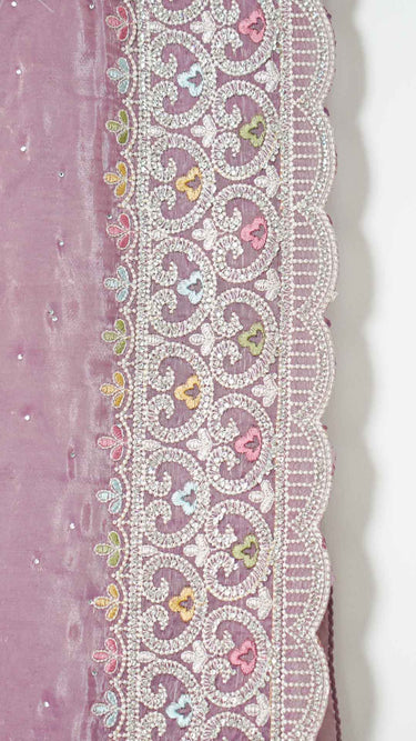 Fendi Metal Hue Saree