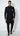 Men's Black Checkered Indowestern Suit